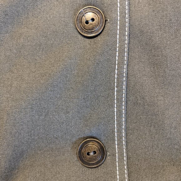 Proportion Petite Conrad C Jacket & Trouser Set Olive Green 8/10 - Picture 5 of 16